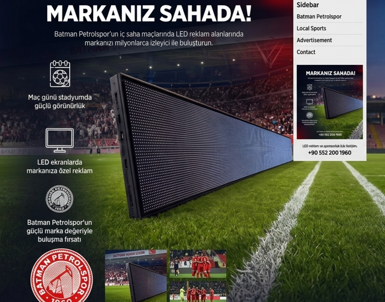 Batman Petrolspor'dan İşletmelere Güçlü İşbirliği Fırsatı